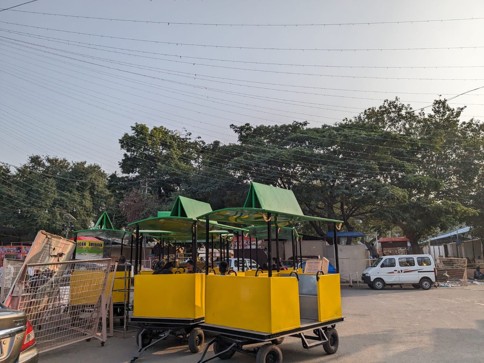 The ongoing preparations for Numaish (Deepika Pasham/ South First)