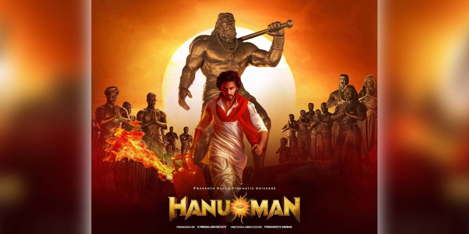 A poster of the film Hanu-Man