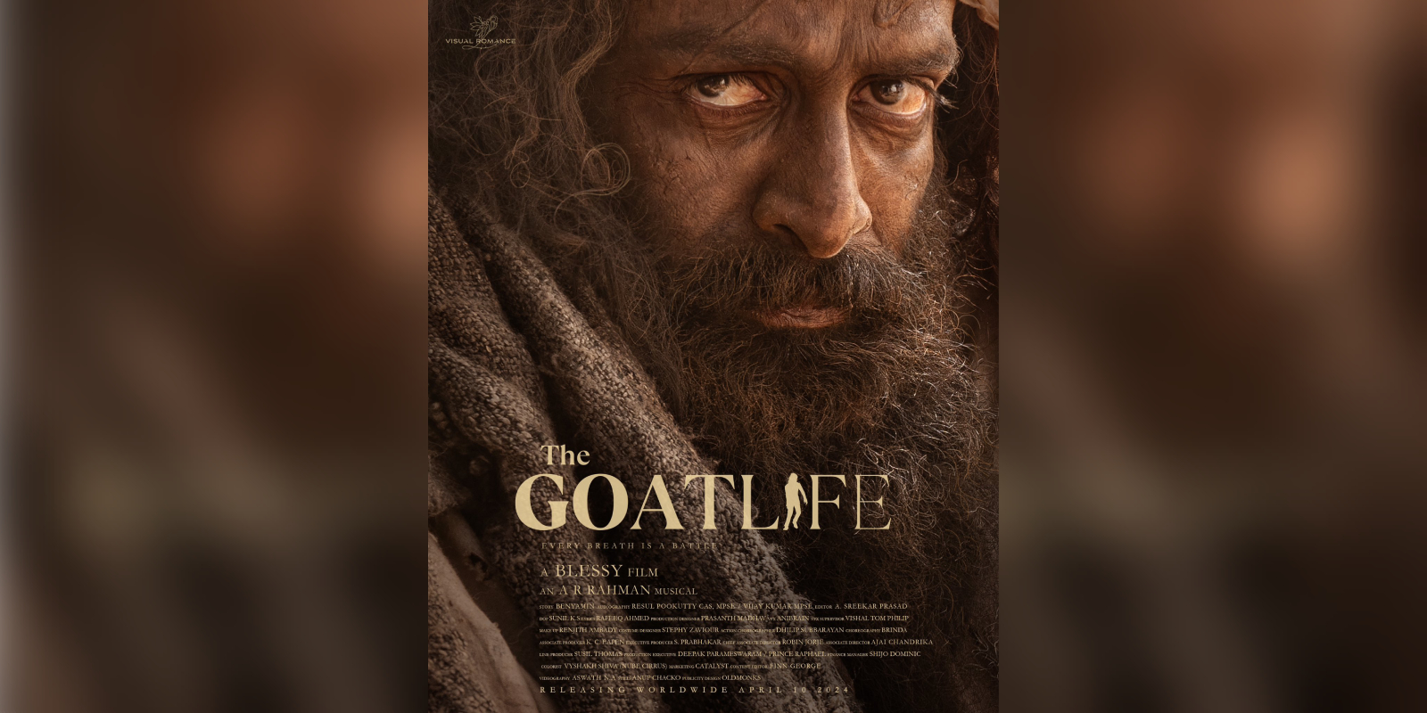 Prabhas unveils first-look poster of Aadujeevitham