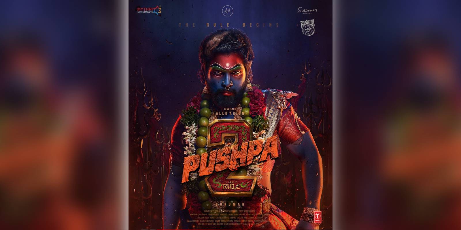 A pic of Pushparaj (Allu Arjun) in saree went viral from 'Pushpa 2'