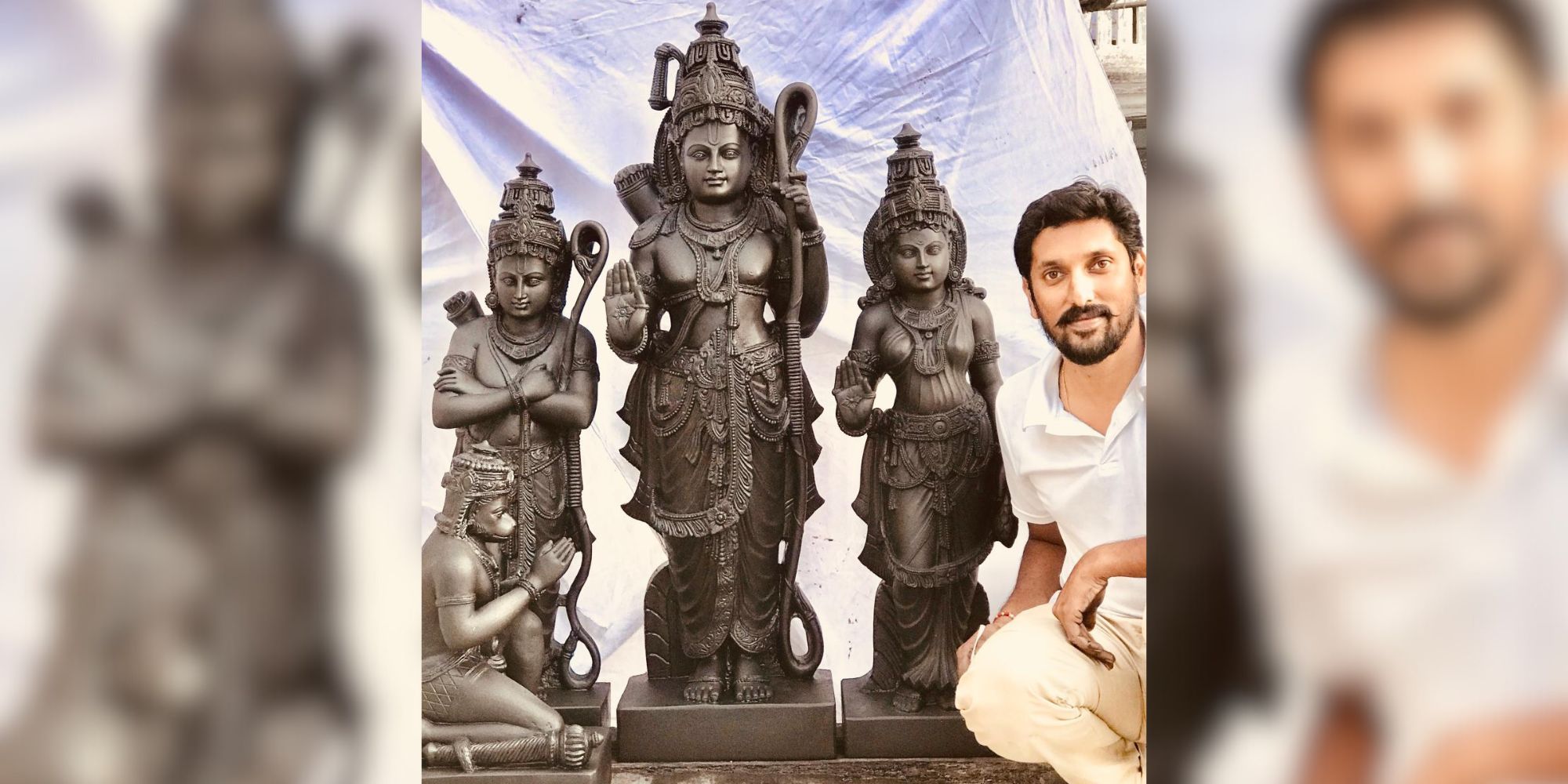 Karnataka's Arun Yogiraj sculpted Lord Ram Lalla idol has been selected to install inside the Ram Mandir at Ayodhya on 22 January, 2024.