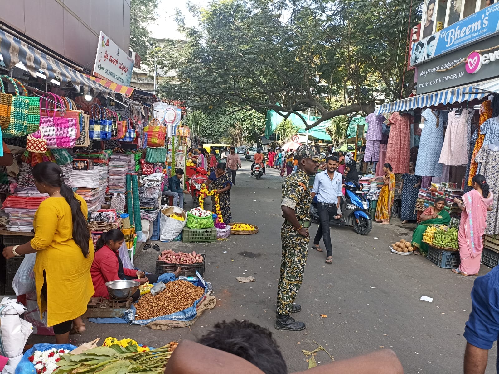 BBMP Marshal on rounds
