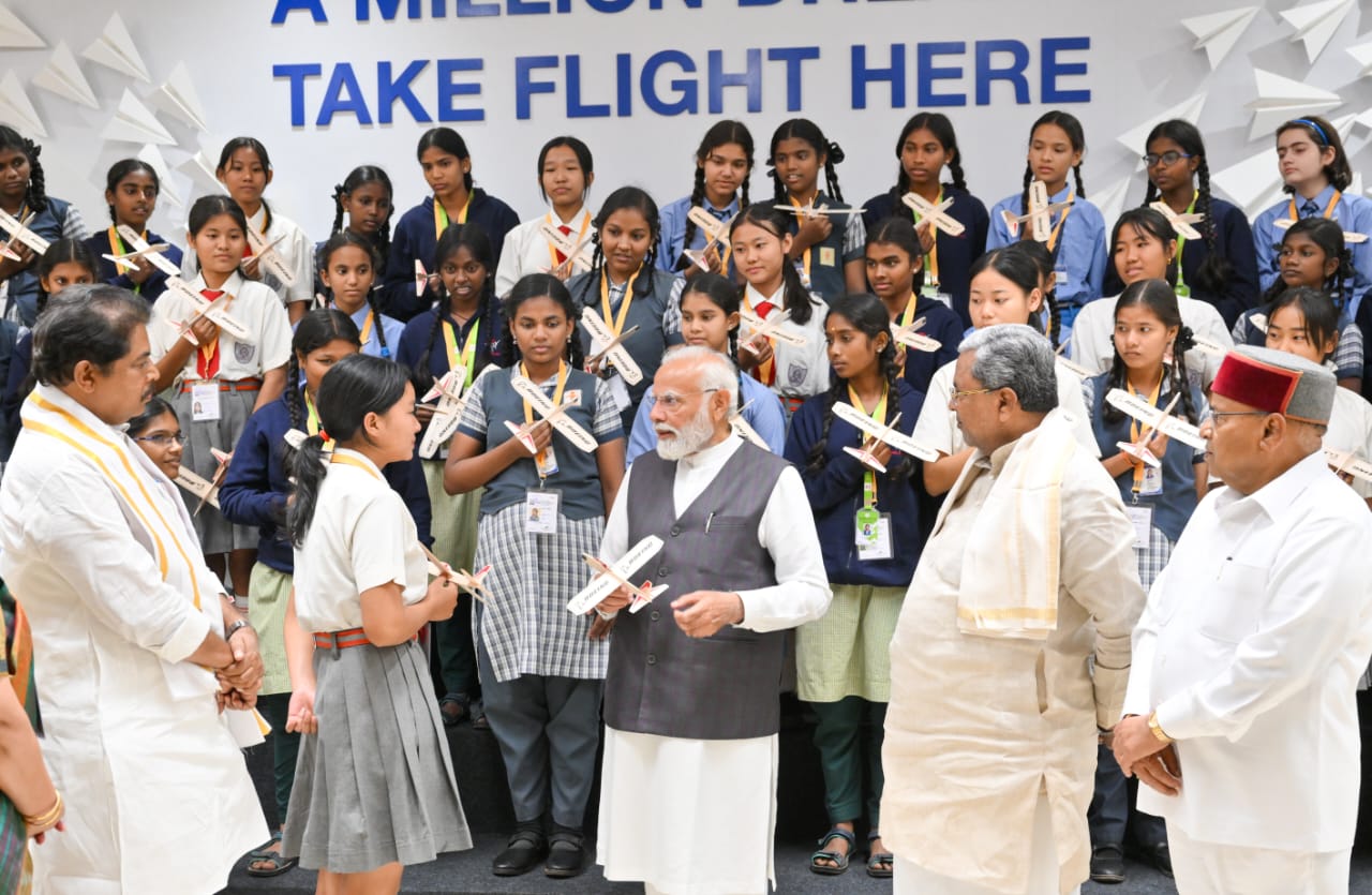 Karnataka Prime Minister Narendra Modi Boeing Technology Centre Bengaluru City CM Siddaramaiah