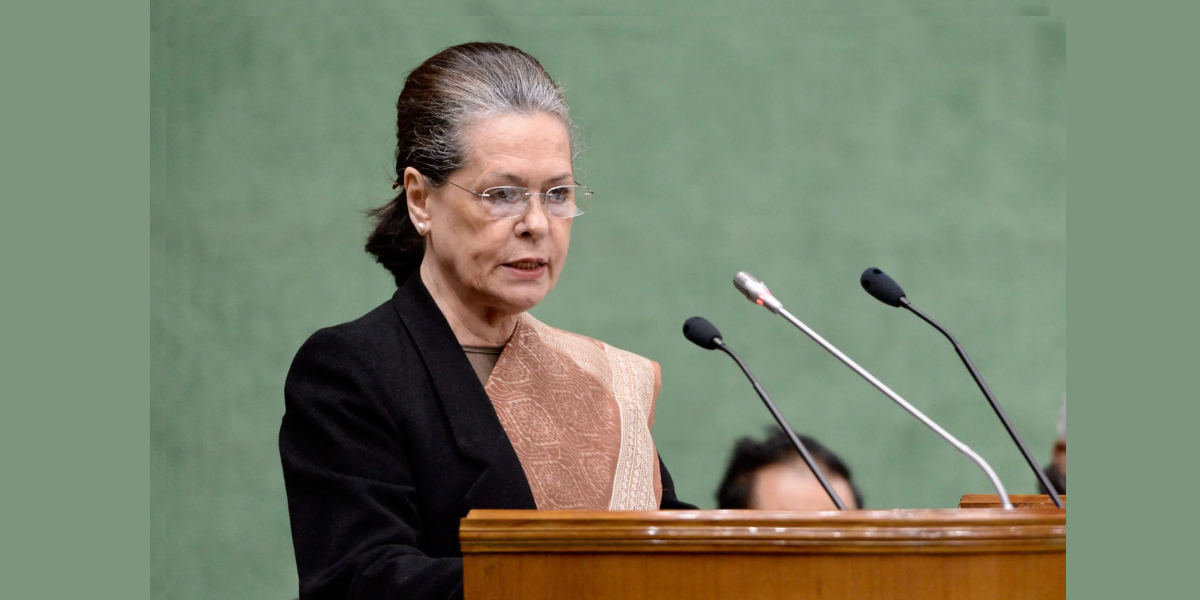 Congress leader Sonia Gandhi. (Supplied)