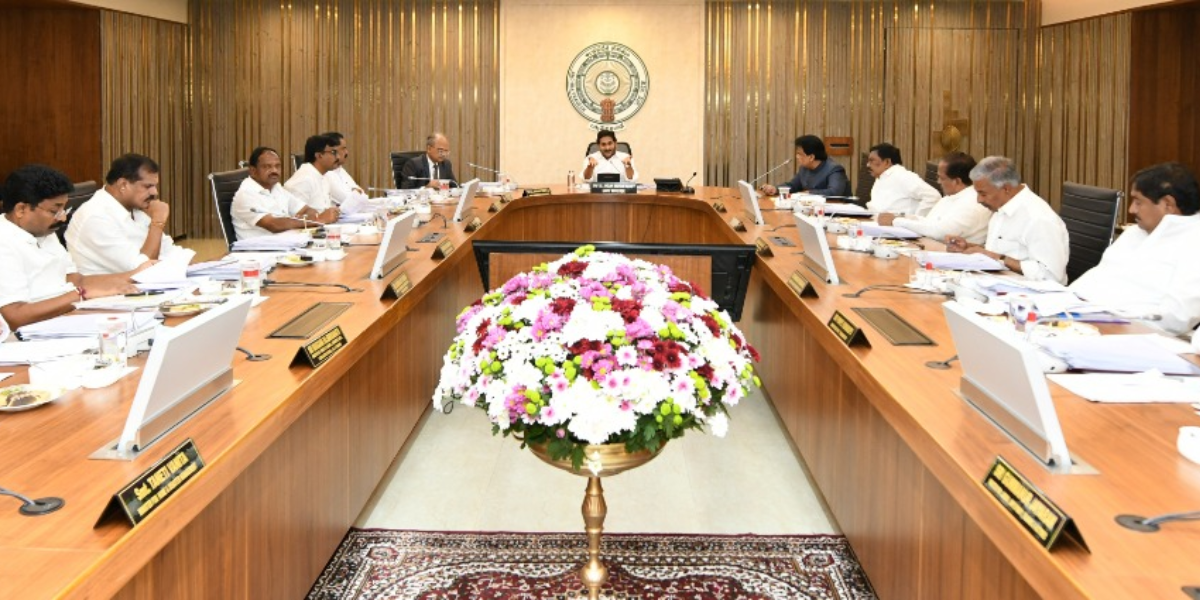Andhra Pradesh Cabinet meeting. (X)