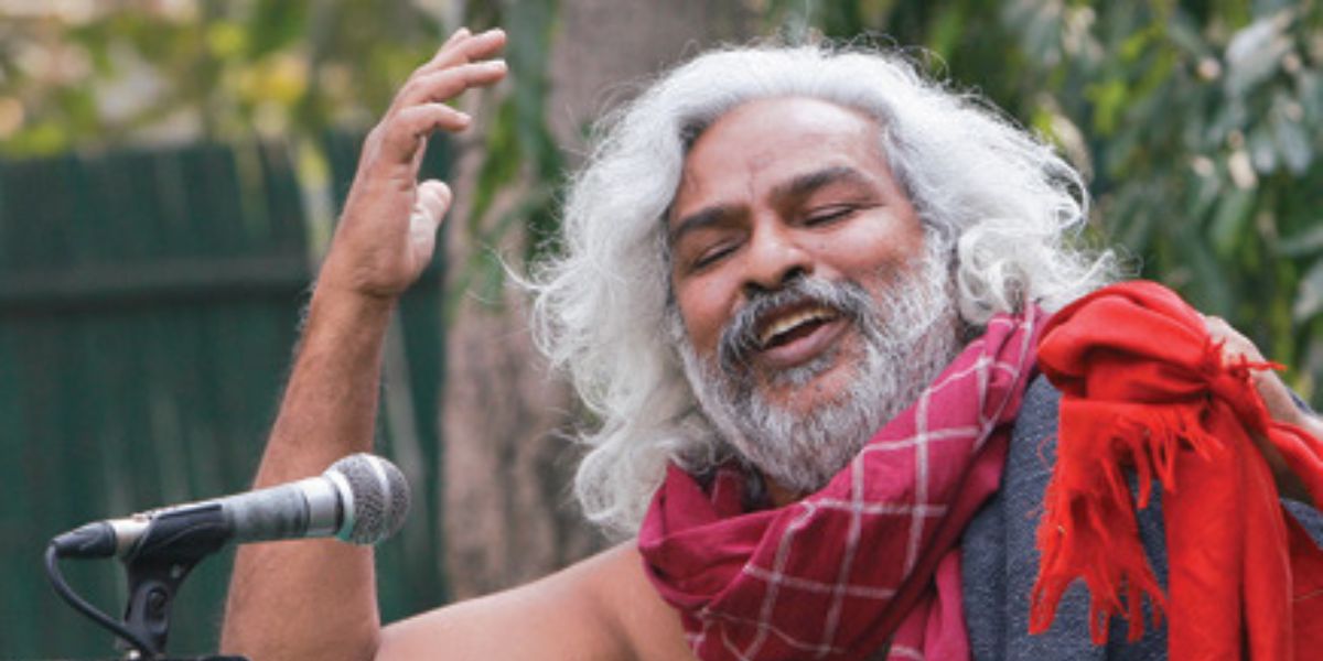 Balladeer Gaddar. (Supplied)