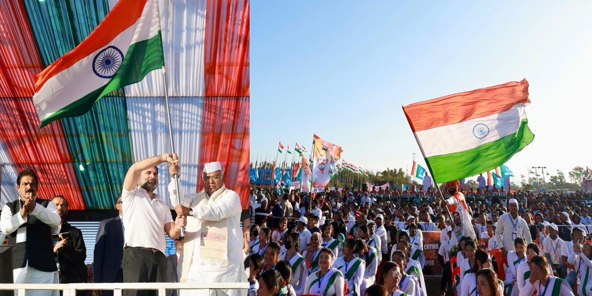 Images from the Bharat Jodo Nyay Yatra event in Thoubal in Manipur