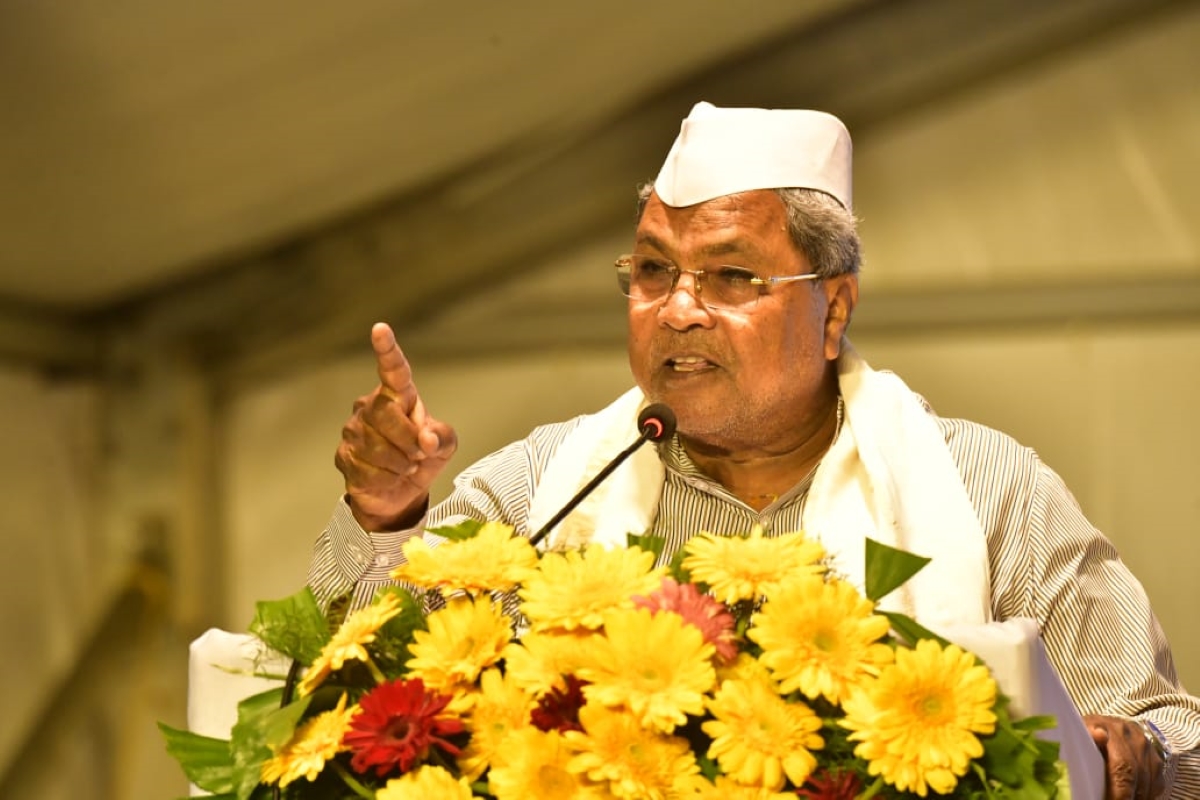 Karnataka Chief Minister Siddaramaiah