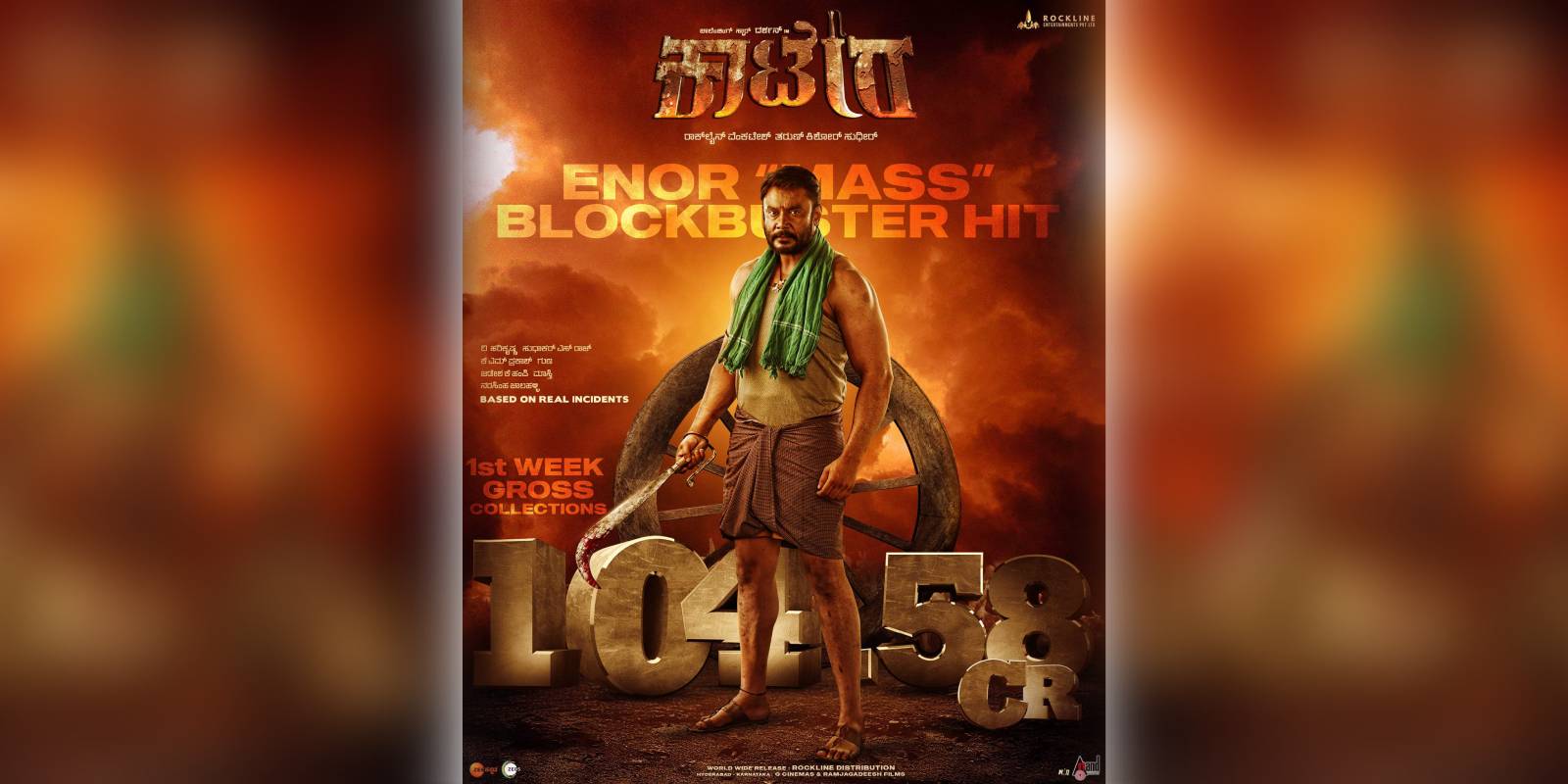 Kaatera joins the ₹100-crore club