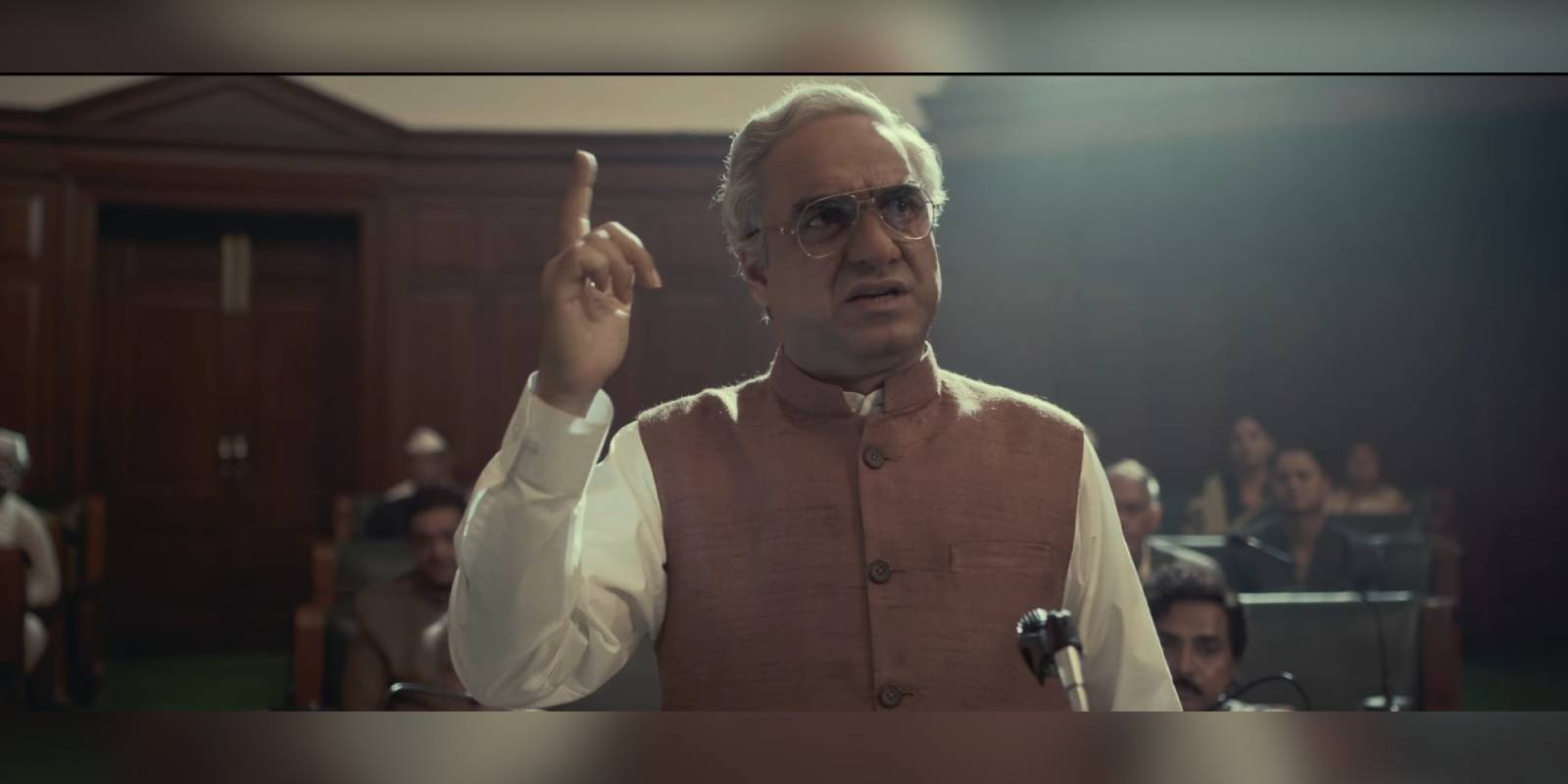 Pankaj Tripathi as former PM Atal Bihari Vajpayee in Main Atal Hoon
