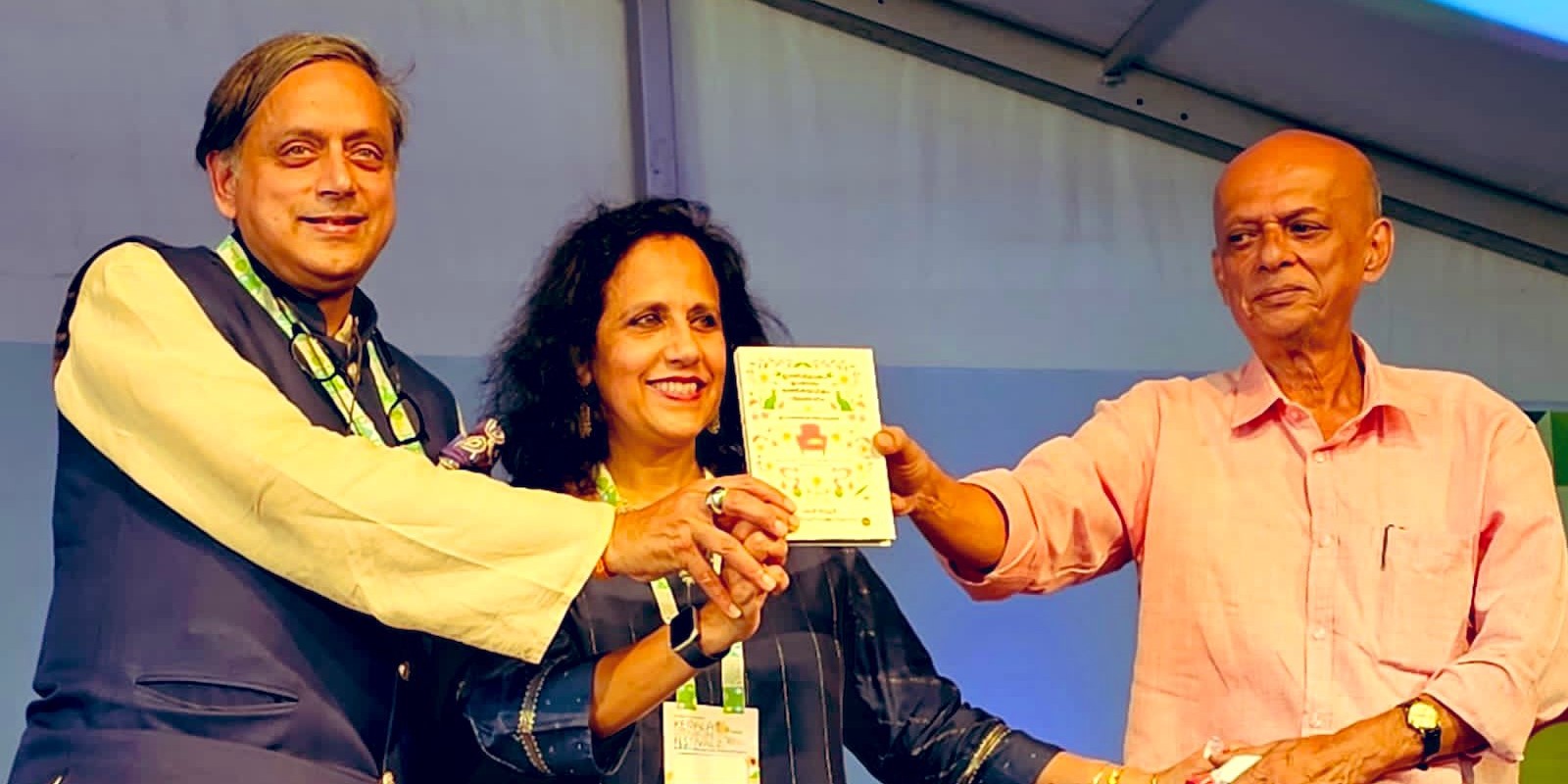 Shashi Tharoor during KLF