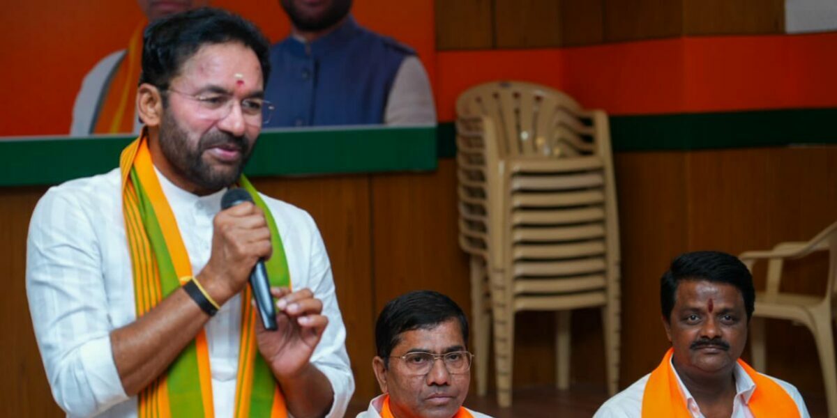 Union Minister and Telangana BJP chief G Kishan Reddy. (X)