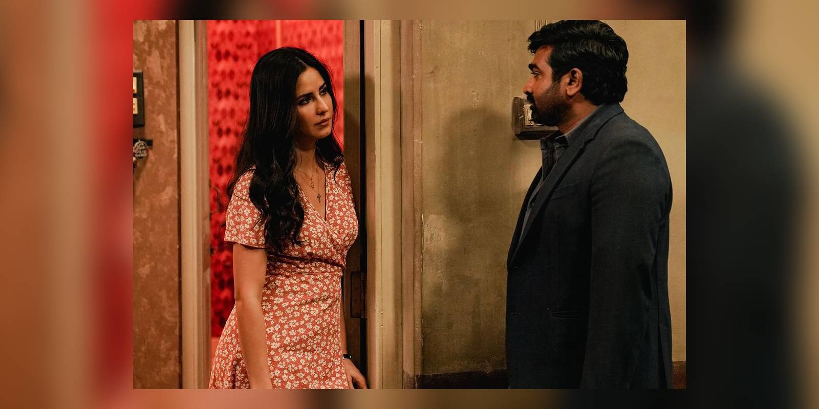 Vijay Sethupathi and Katrina Kaif in Merry Christmas