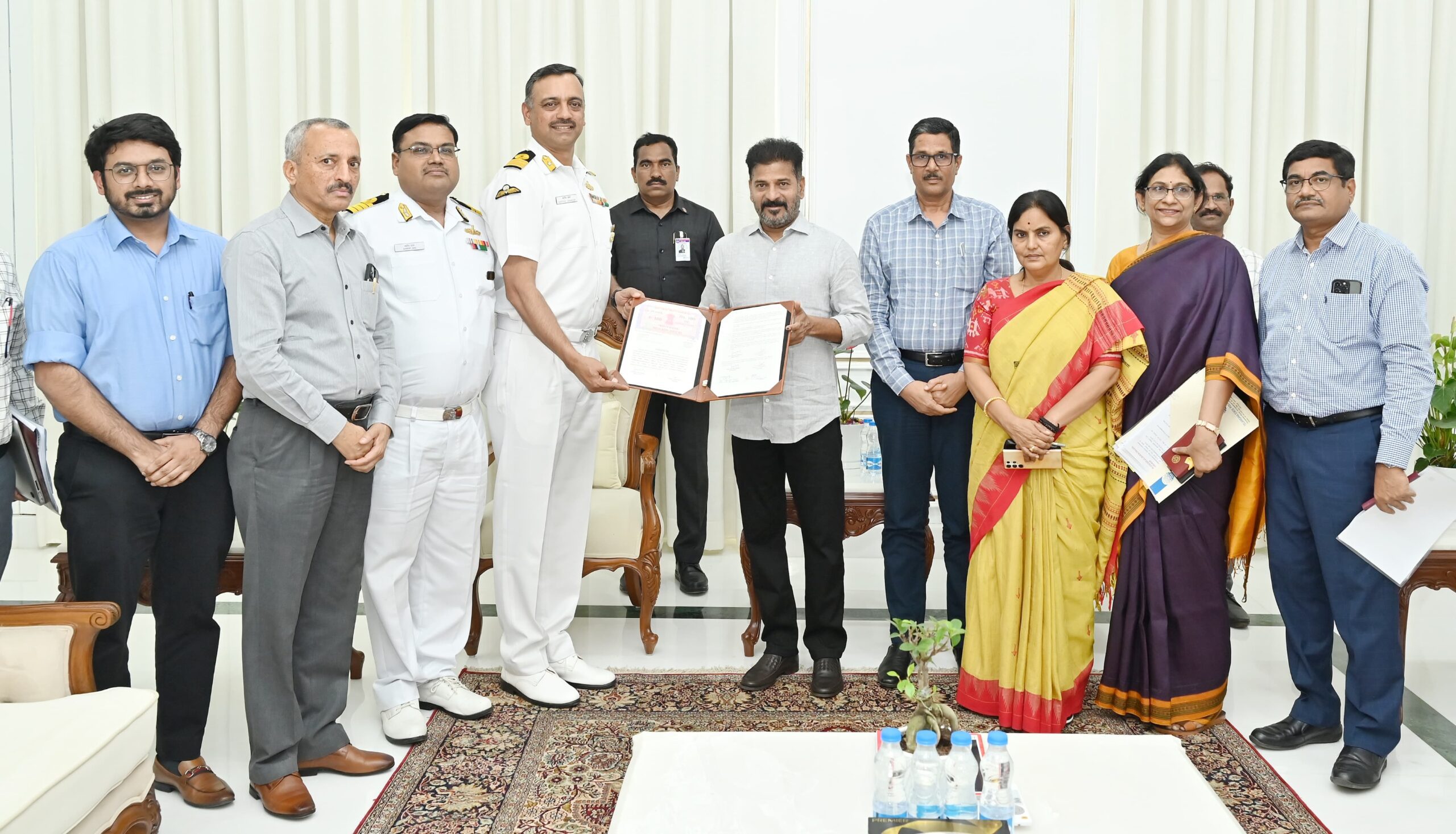 1,174 hectares of forest land under Damagudem Reserve Forest handed over to Indian Navy for 2nd VLF station