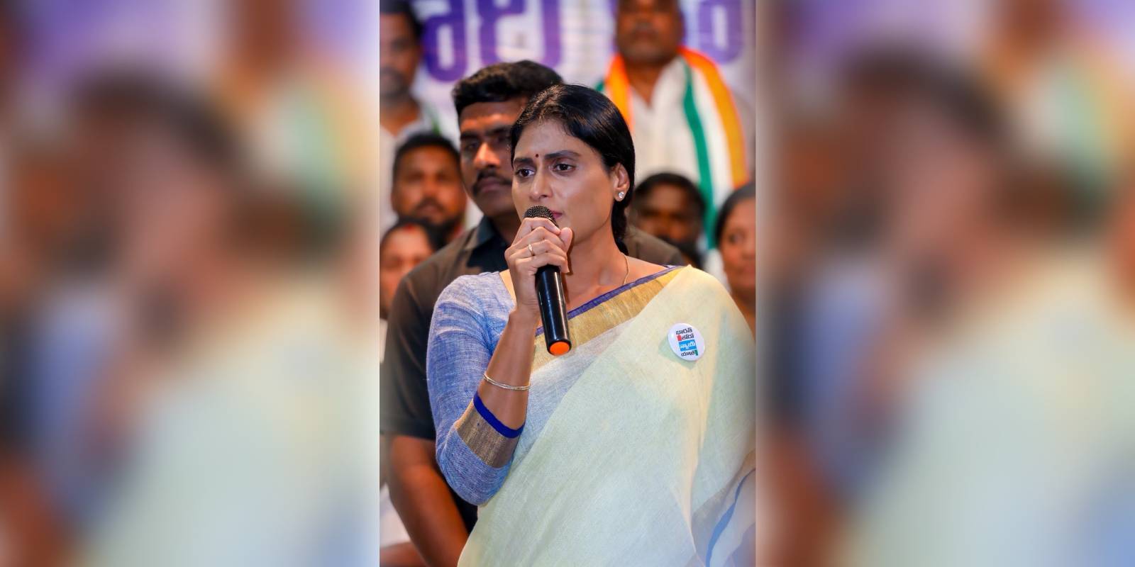 Andhra Pradesh Congress chief YS Sharmila