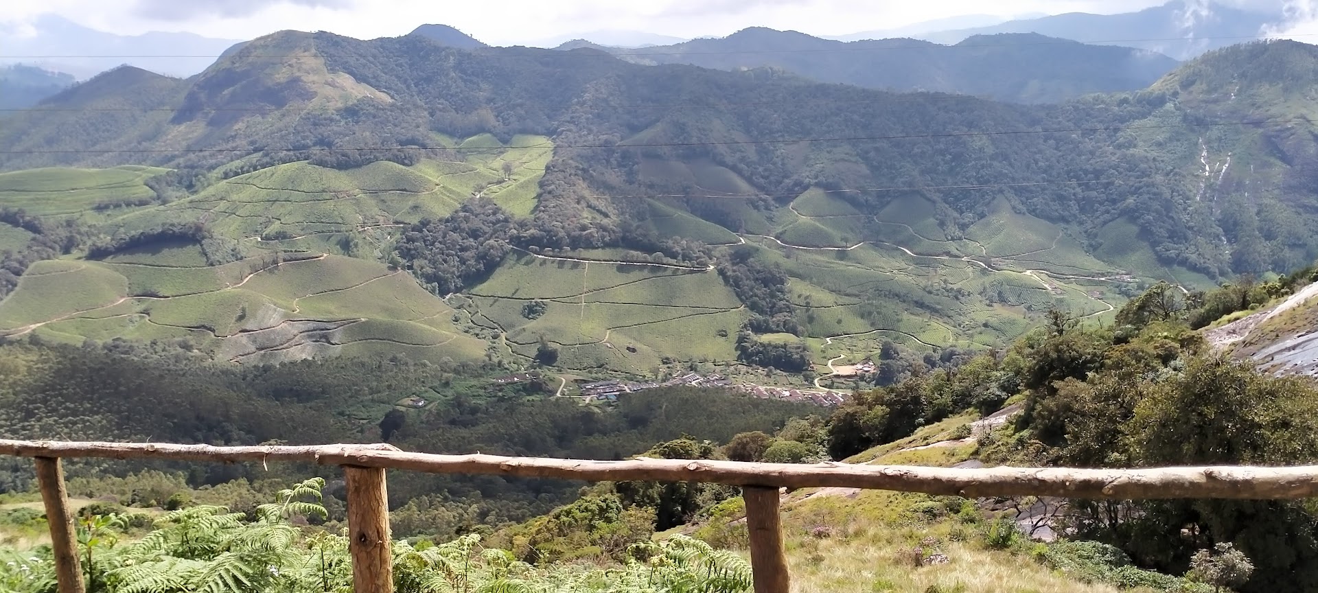 The Munnar hills
