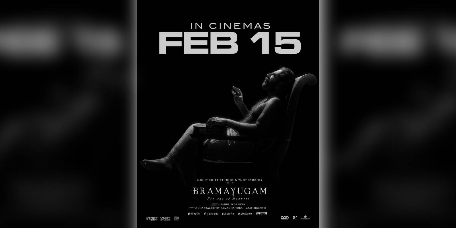 A poster of the film Bramayugam