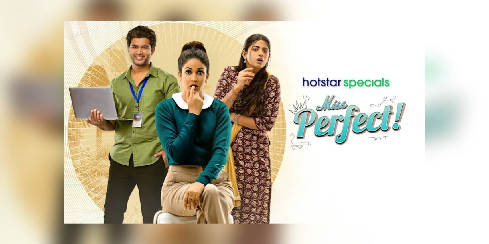 A poster of the web series Miss Perfect