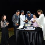 At the party organised by Upasana Konidela