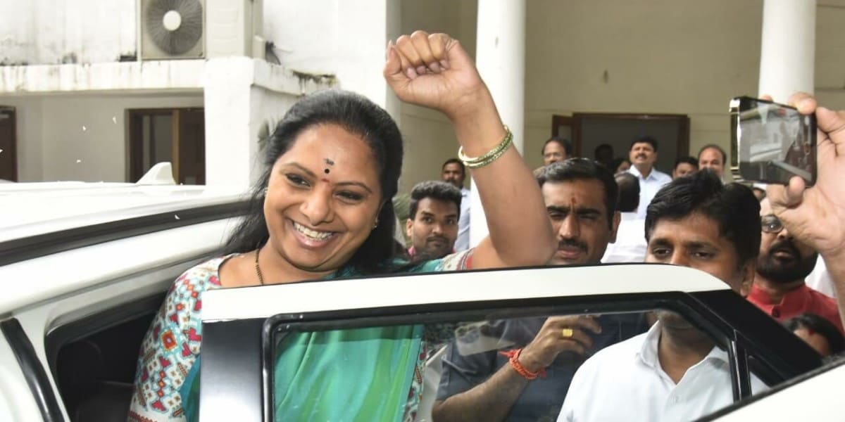 BRS MLC K Kavitha