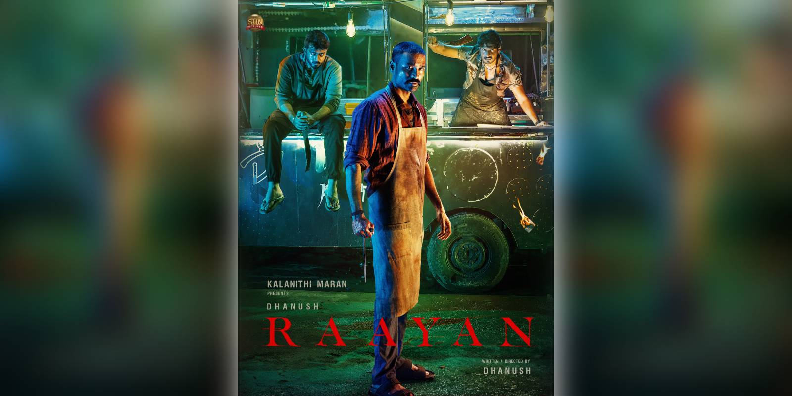 Dhanush's 50th movie titled 'Raayan', poster released