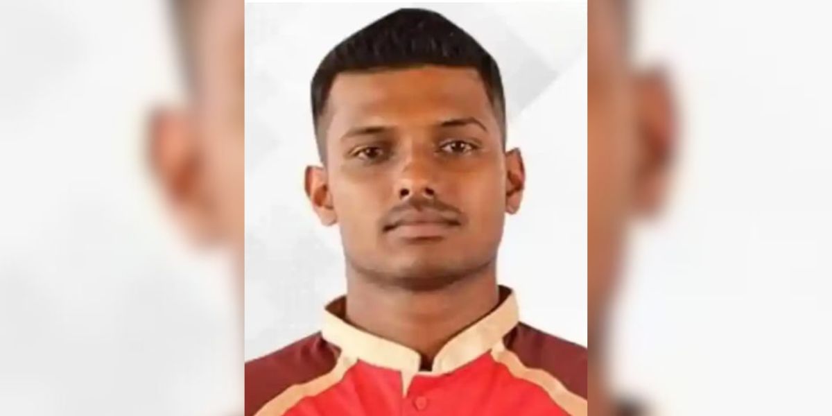 Cricketer K Hoysala.