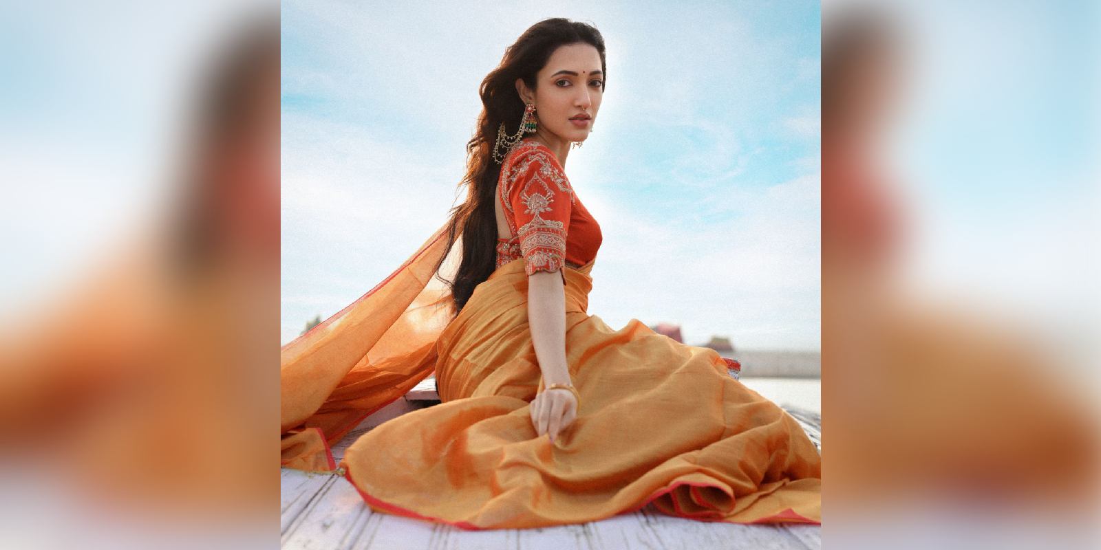 Neha Shetty's special photoshoot in Varanasi
