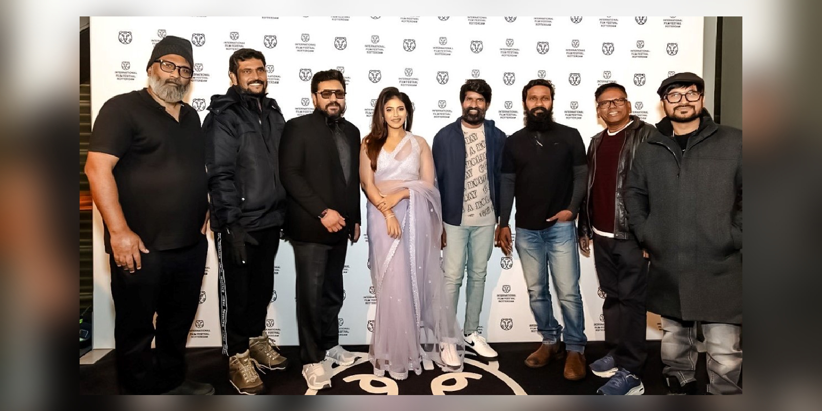 Team Yezhu Kadal Yezhu Malai at the world premiere at IFFR