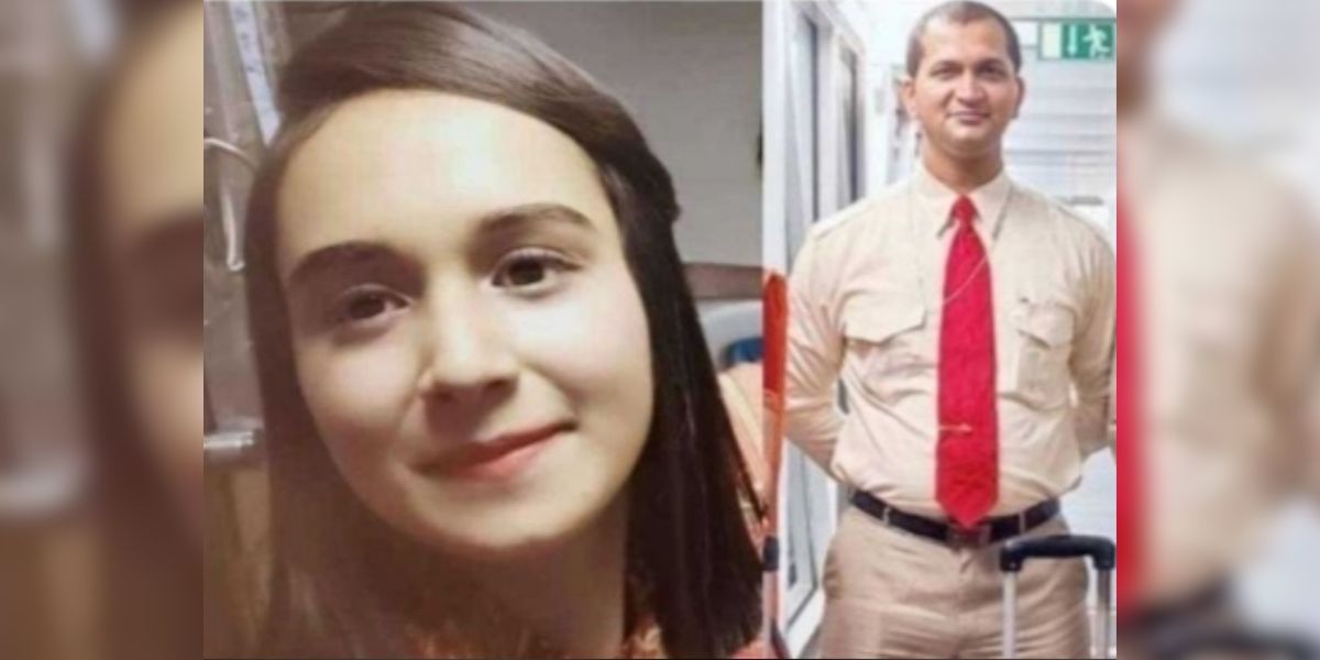 Victim Aynaz and accused Praveen Arun Chougule. (Supplied)
