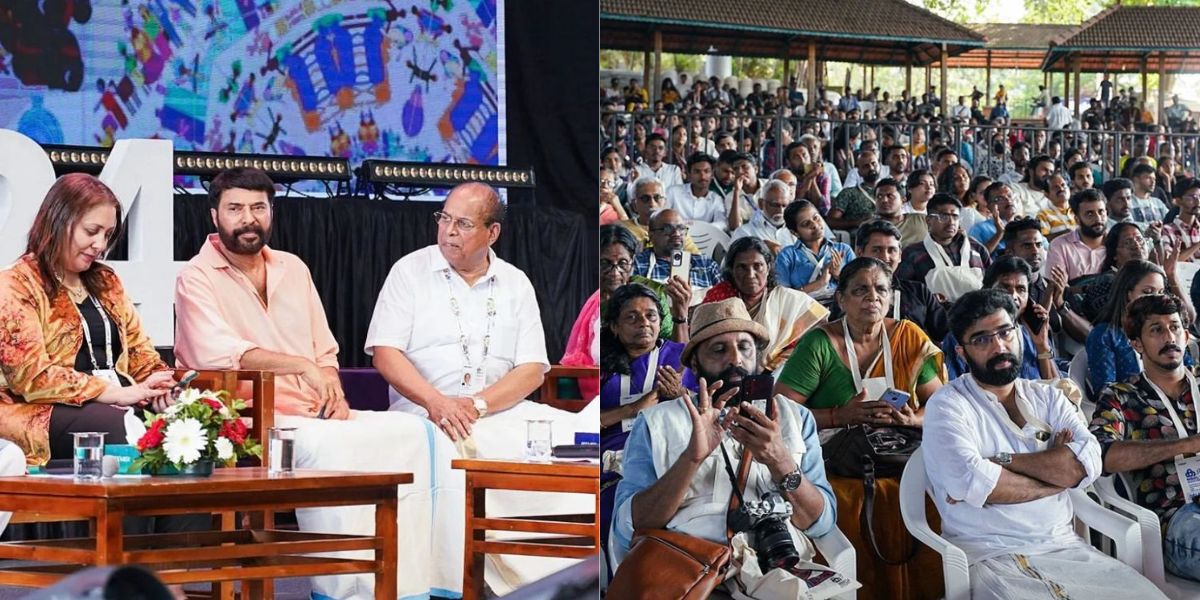 Mammootty was speaking after officially inaugurating the fifth edition of the MBIFL at Kanakakunnu Palace. (Pictures from MBIFL Instagram page)