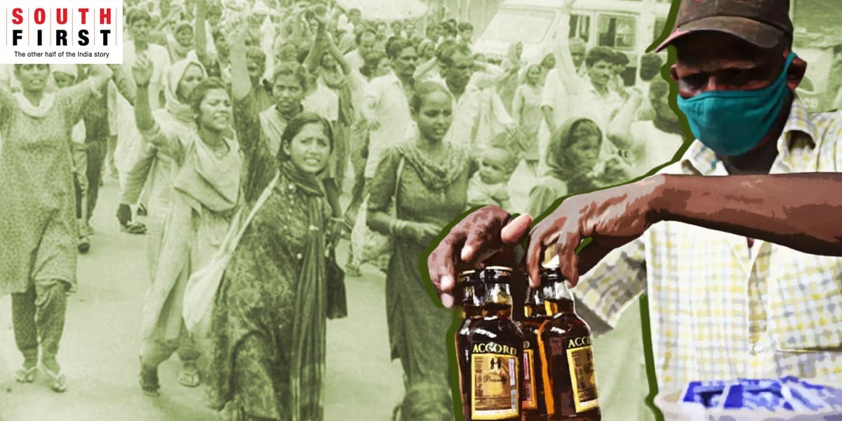 Women wants ban, men demand quality liquor in Andhra.