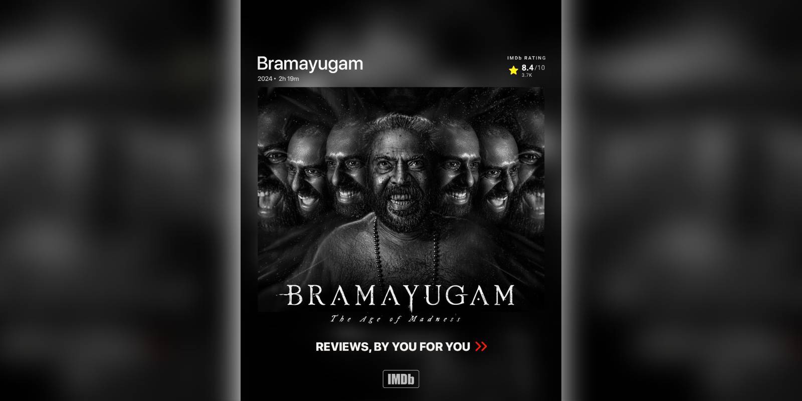IMDB invites 'Bramayugam' reviews from public