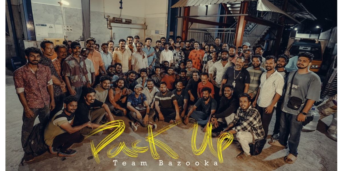 Shooting of Mammootty's 'Bazooka' wrapped up
