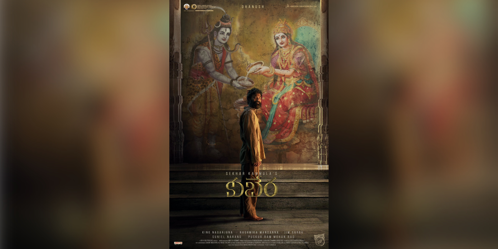 Dhanush-Sekhar Kammula's next is titled 'Kubera'