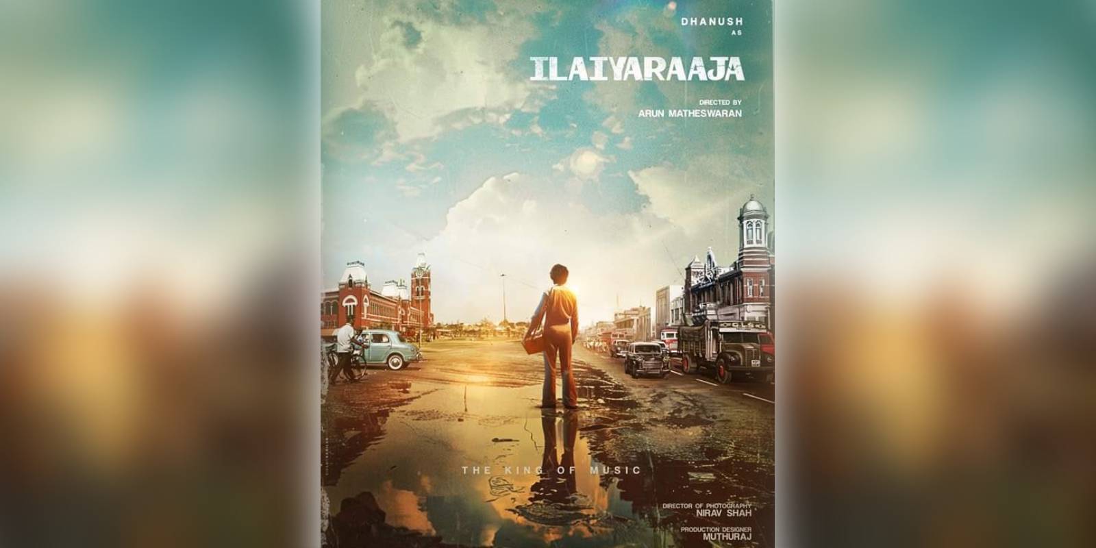 Dhanush in and as Ilaiyaraaja