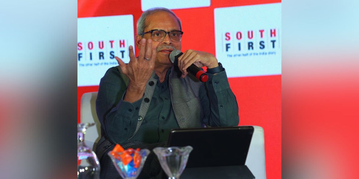 Economist and author Parakala Prabhakar. (South First)