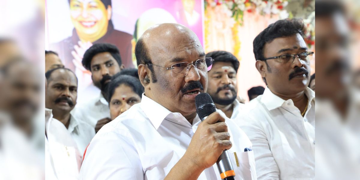 File photo of D Jayakumar