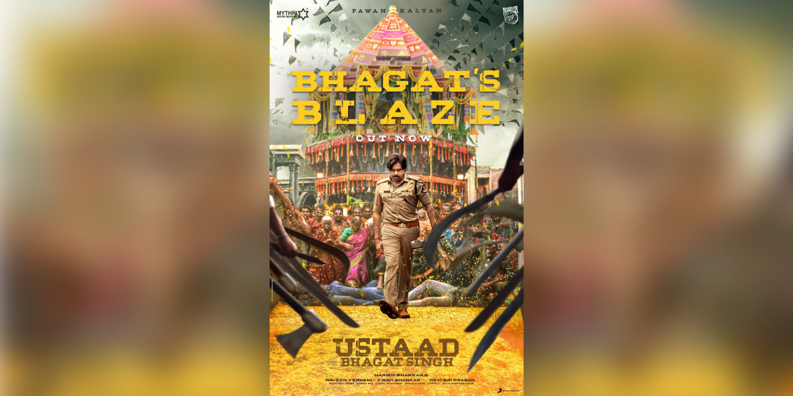 Intense teaser of Pawan Kalyan's 'Ustaad Bhagat Singh' out