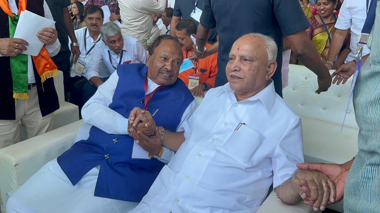 Karnataka BJP KS Eshwarappa BS Yediyurappa Haveri Gadag Dharwad Mysuru Lok Sabha Polls