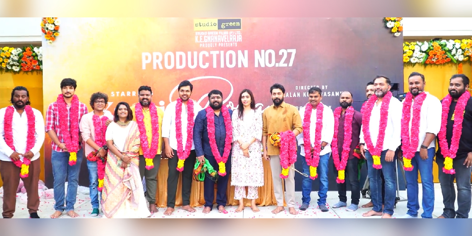 Karthi's 'Karthi26' pooja ceremony