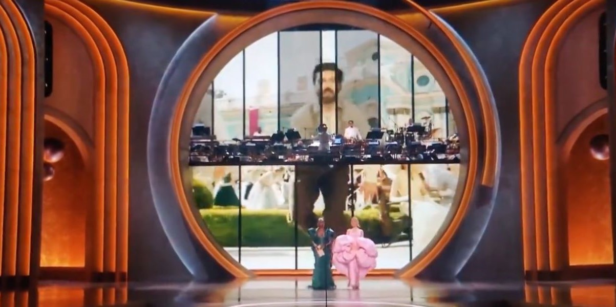 Naatu Naatu from RRR being played at the Oscars 2024