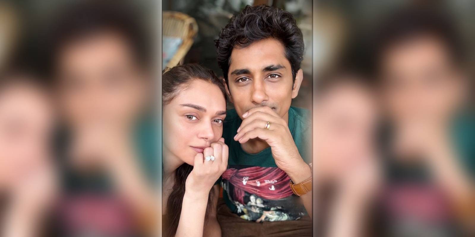 Aditi Rao Hydari and Siddharth announce their engagement