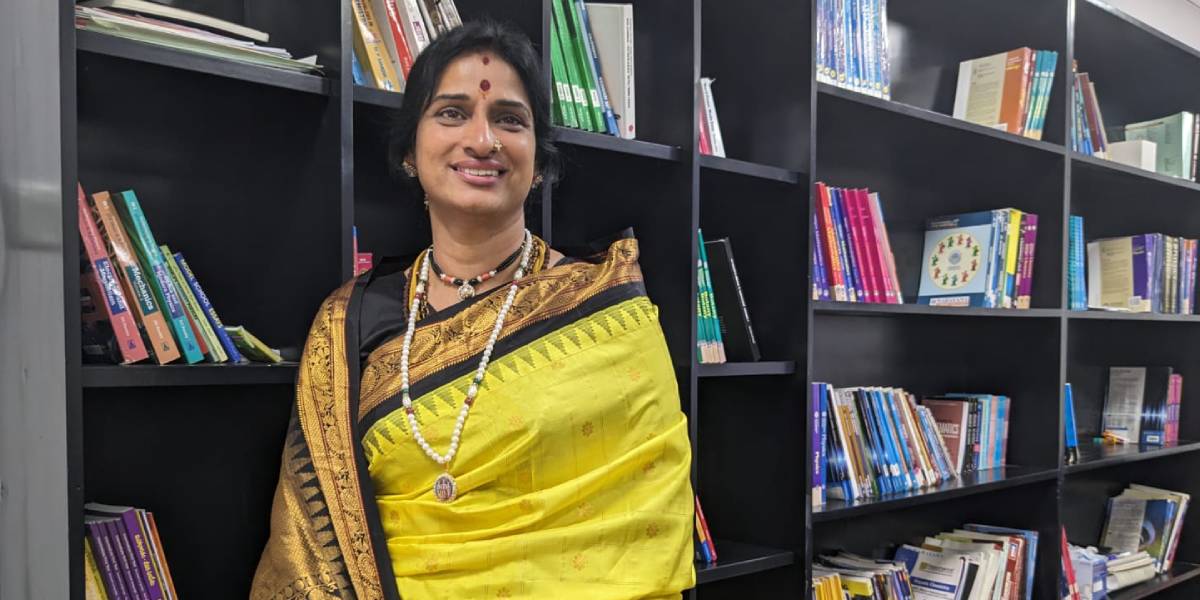 BJP candidate in Hyderabad Lok Sabha constituency Madhavi Latha (Ajay Tomar/ South First)