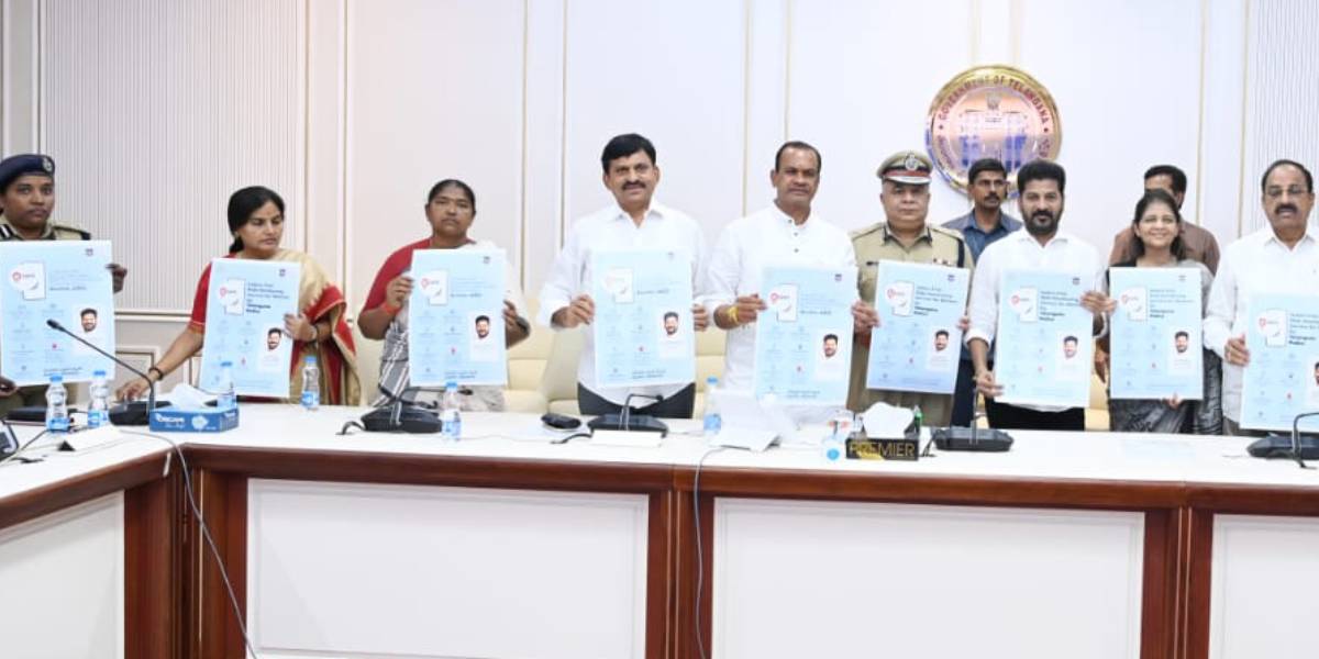 Chief Minister A Revanth Reddy inaugurating T-Safe in Hyderabad. (Supplied)