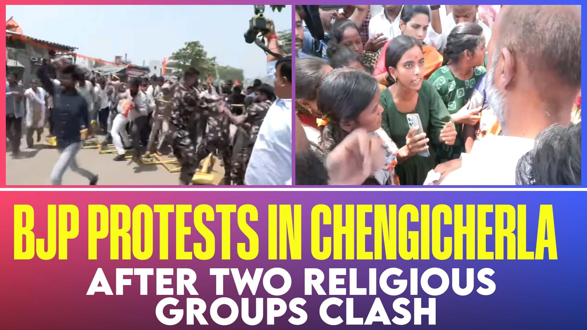 religious clash Hyderabad