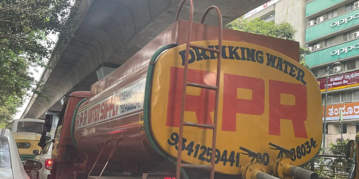 Bengaluru is reeling under a severe water shortage and the BWSSB has banned the use of water for non-essential purposes.
