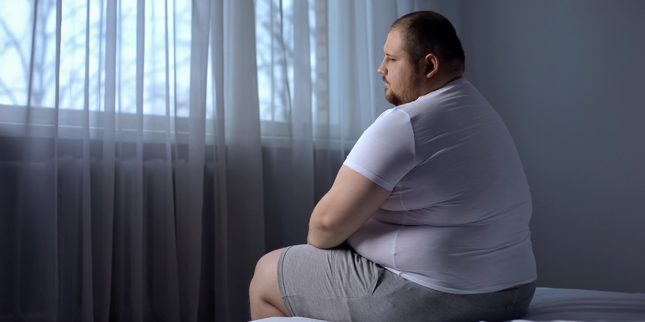 Chronic pain conditions as a direct effect of obesity, such as joint and back pain, are known to result in depressive symptoms. (iStock)
