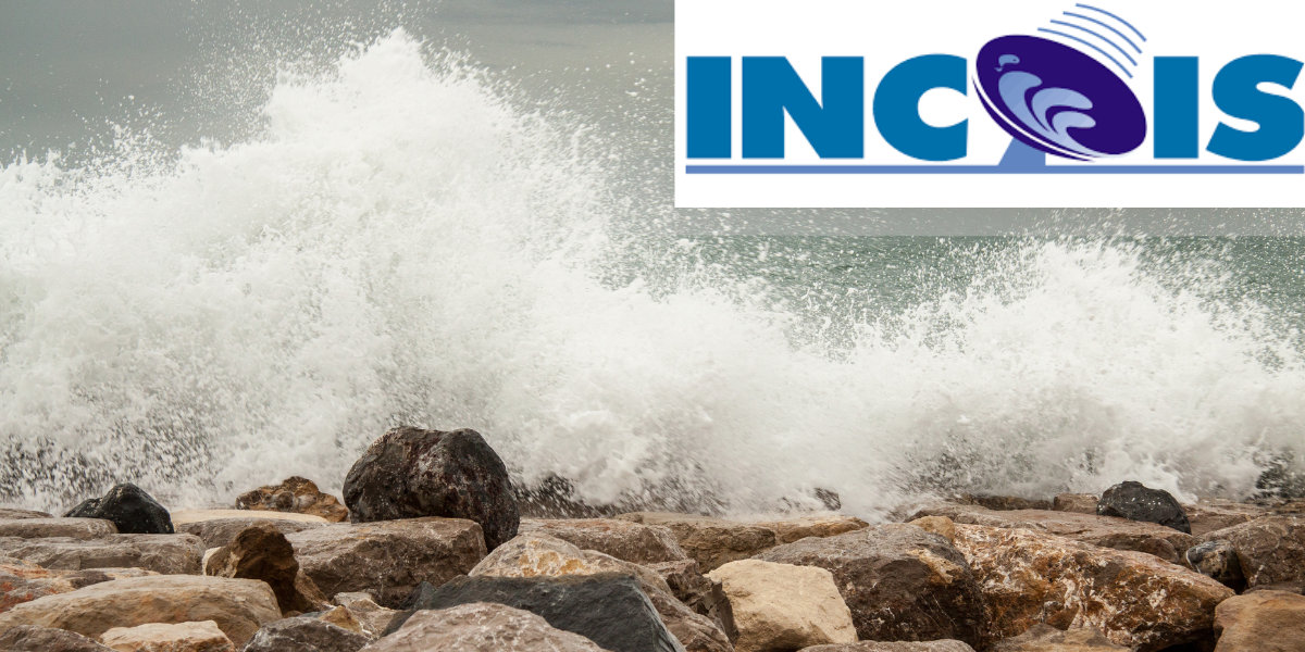 INCOIS logo on representational image. (Facebook)