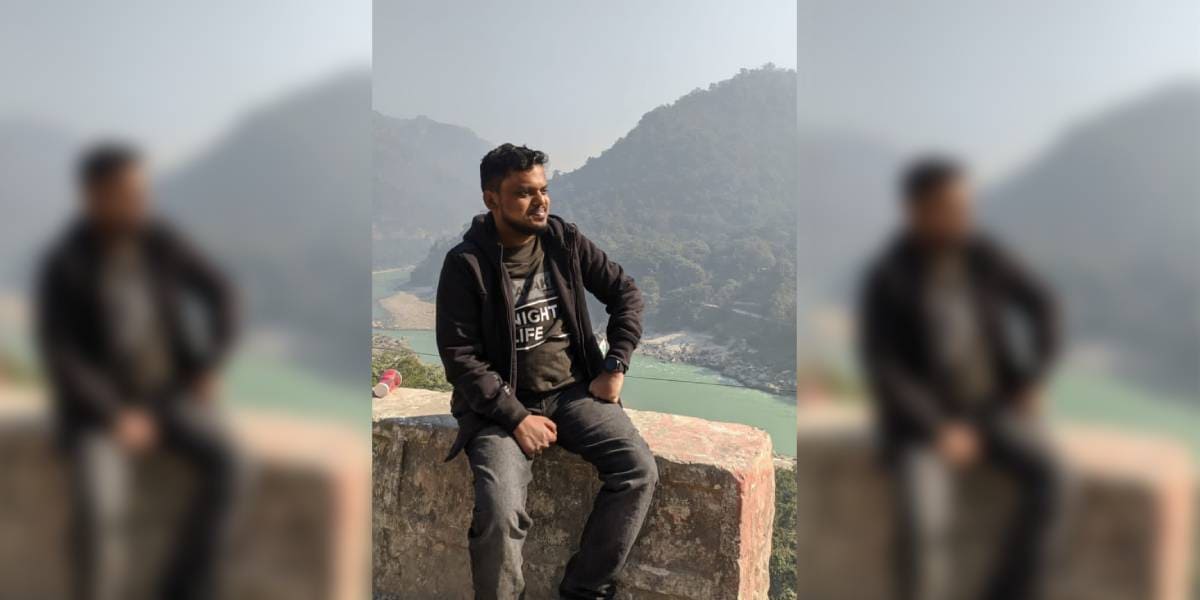 Dr Priyanshu Agrawal first noticed the symptoms when he 16. He then didn't know that it was Charcot-Marie-Tooth disease. (Supplied)