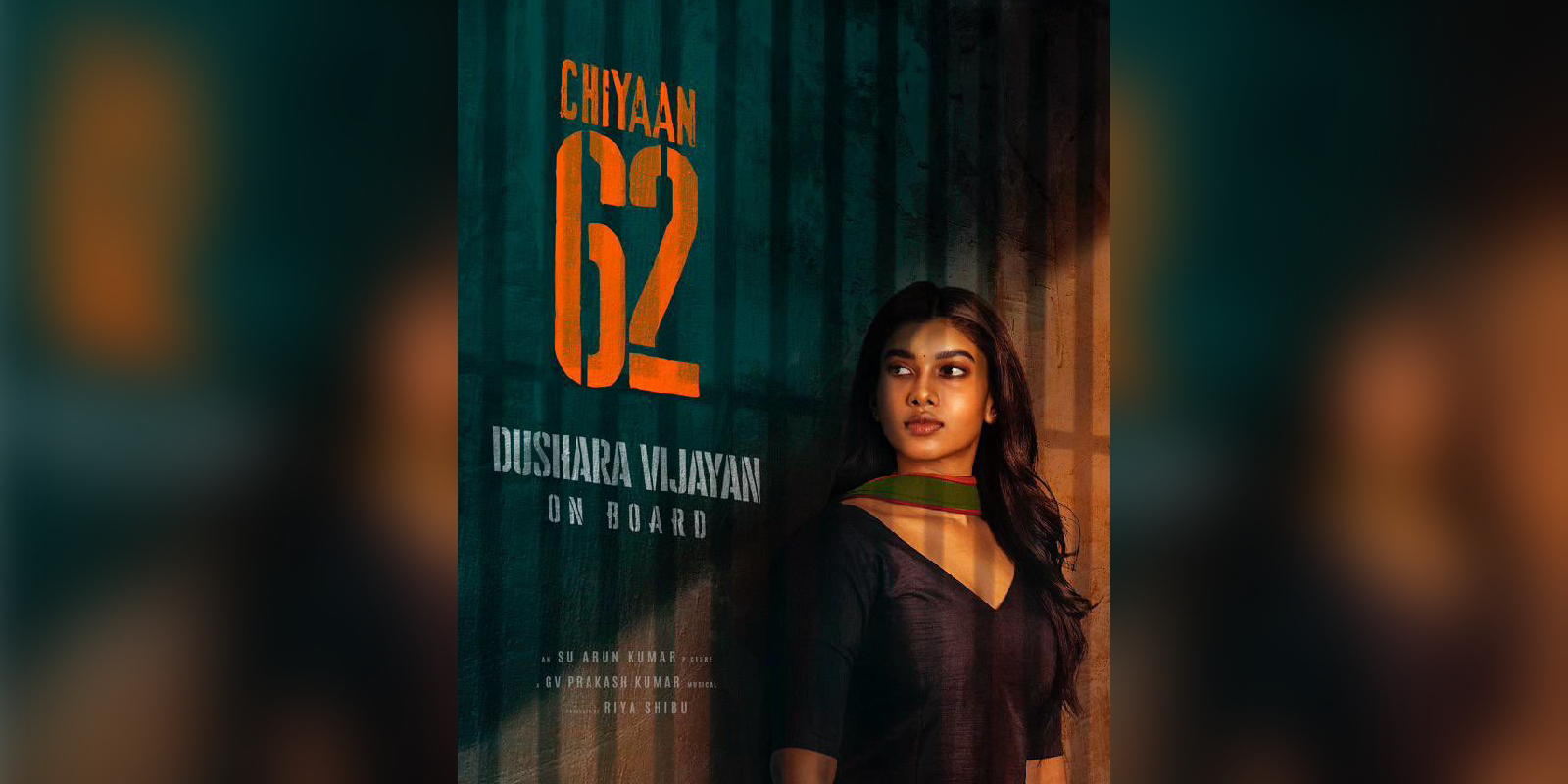 Dushara Vijayan joins Chiyaan 62